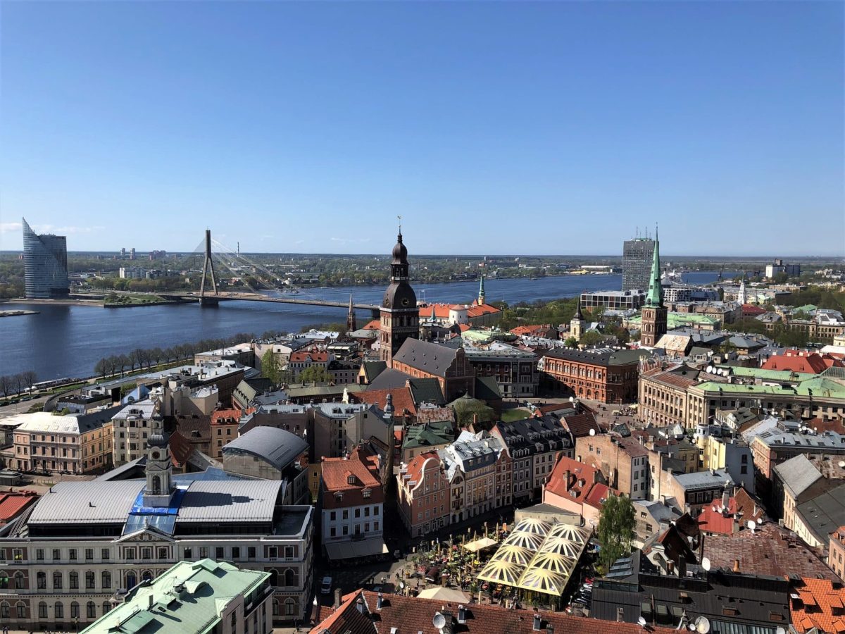 A weekend guide to Latvia's capital, Riga. St Peter's Church views