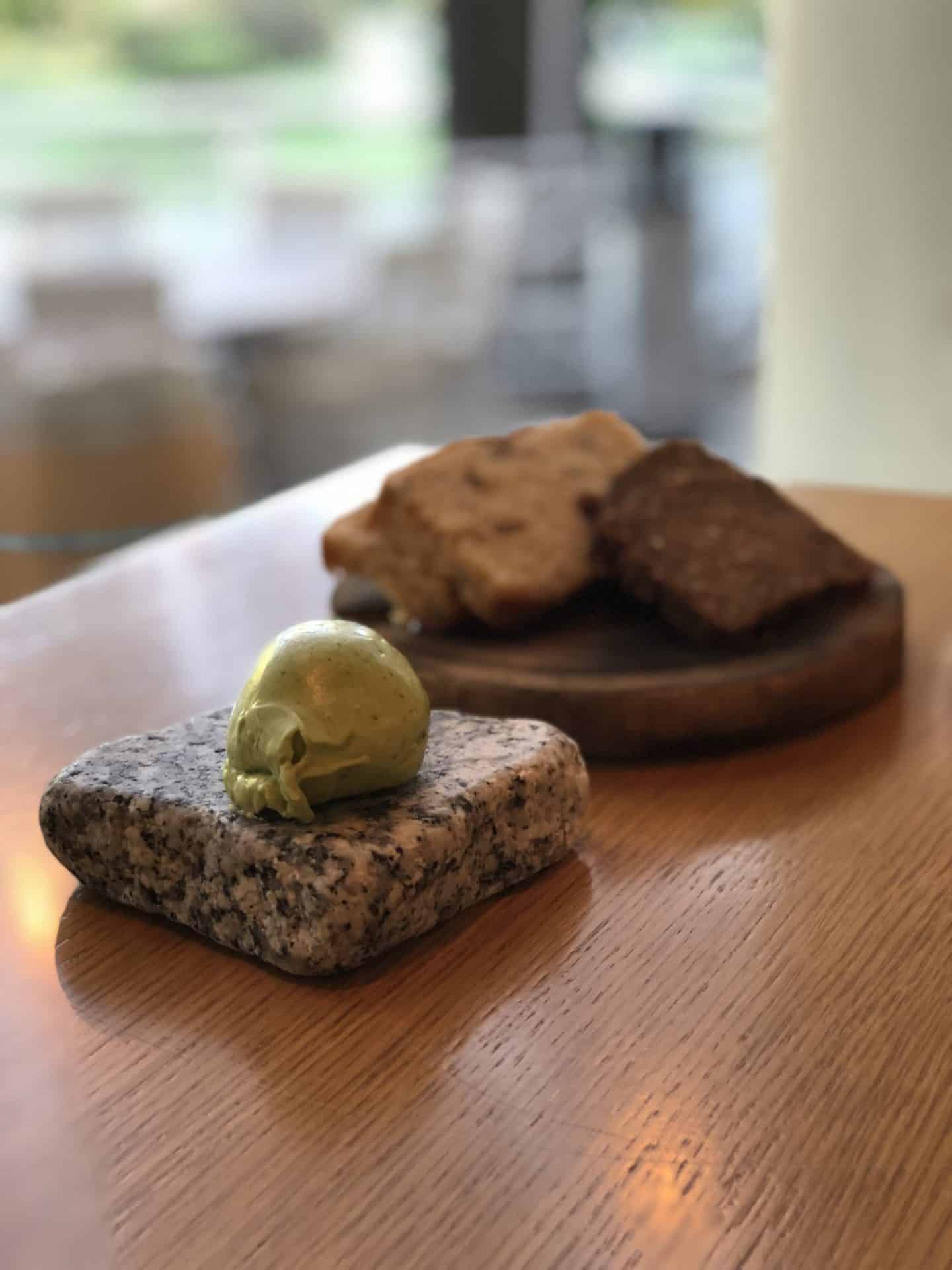 Whitehouse Restorāns bread starter in Riga