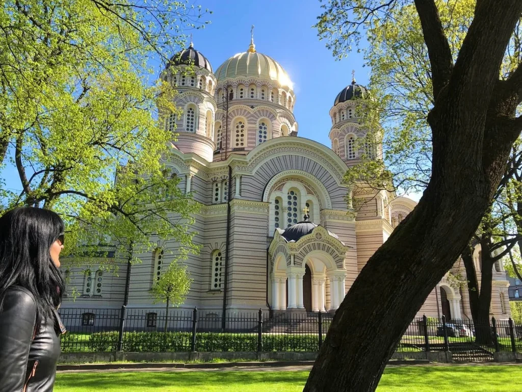 Nativity of the Christ Orthodox Cathedral exterior, Riga