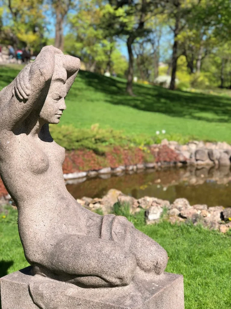 Sculpture at Bastejkalns Park, Riga