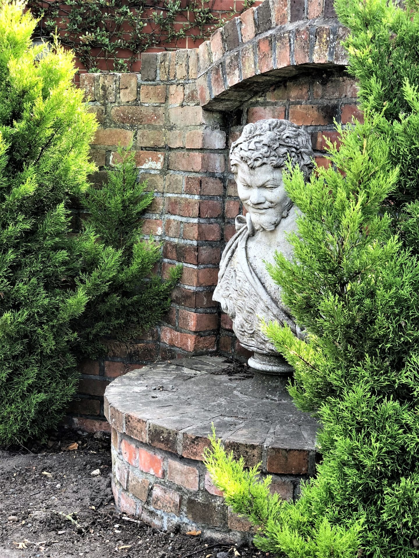 Bacchus the God of wine at Sysonby Knoll Hotel