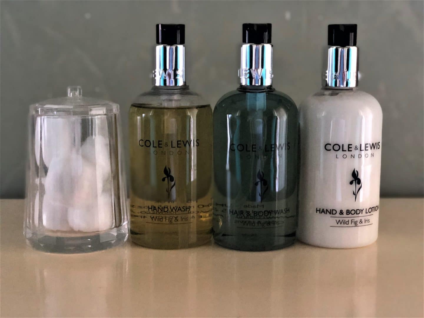 Toiletries Sysonby Knoll Hotel
