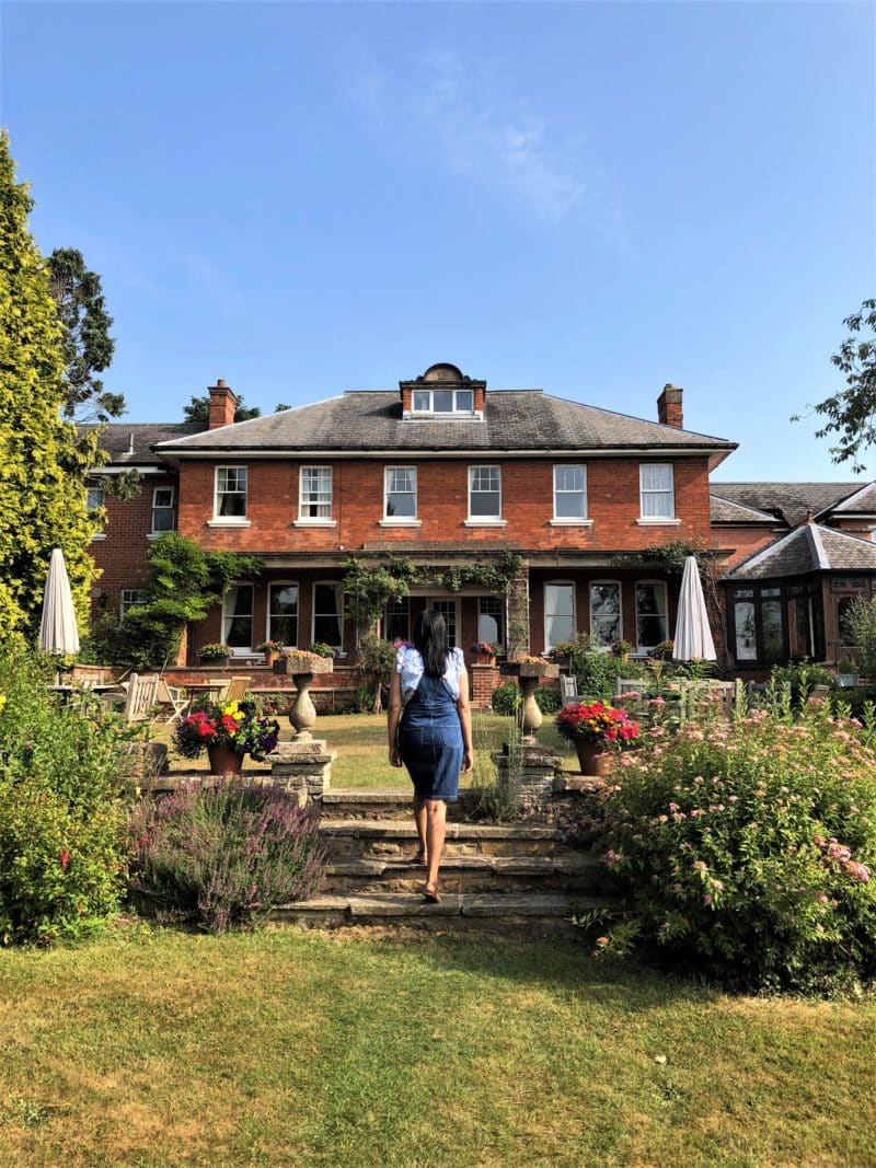 The gardens at Sysonby Knoll 