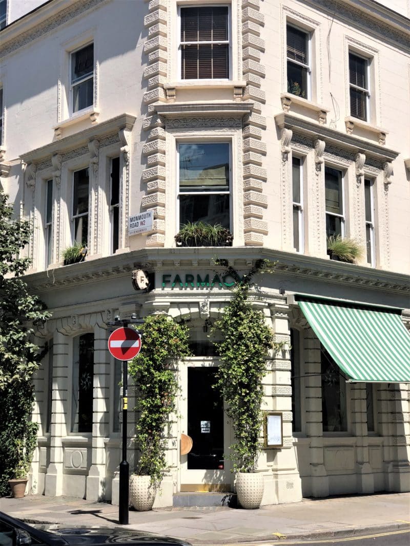 Plant-based High Tea at Farmacy, Notting Hill