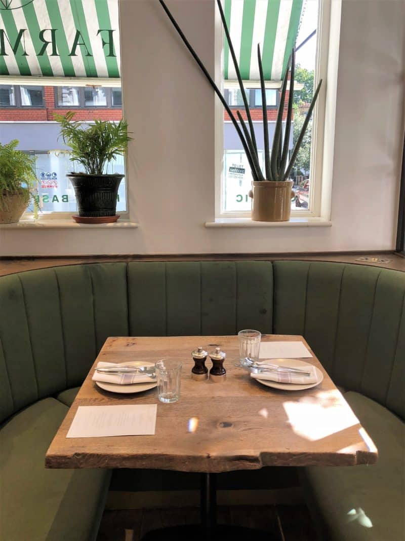 Plant-based High Tea at Farmacy, Notting Hill