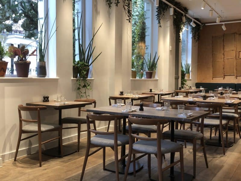 Plant-based High Tea at Farmacy, Notting Hill