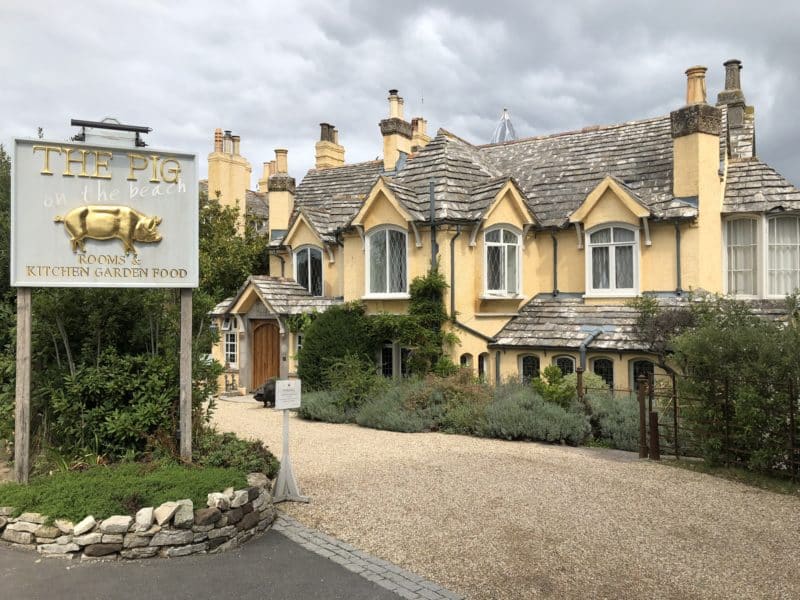 Plush snuggling at The Pig on The Beach, Dorset Plush snuggling at The Pig on The Beach, Dorset