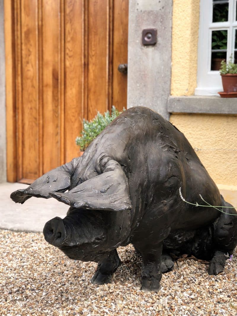 Plush snuggling at The Pig on The Beach, Dorset Plush snuggling at The Pig on The Beach, Dorset