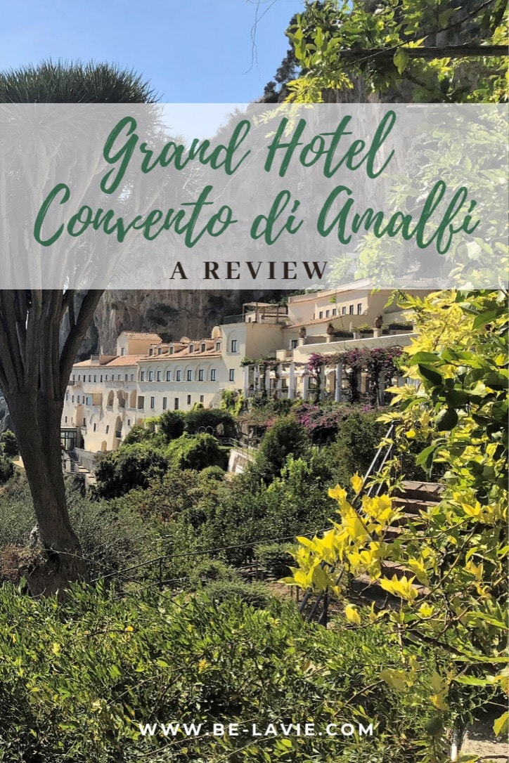 Old Meets New at Grand Hotel Convento di Amalfi