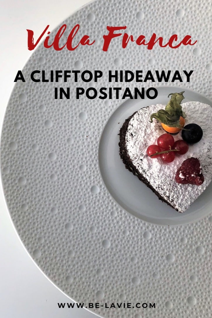 Villa Franca: A Clifftop Hideaway in Positano
