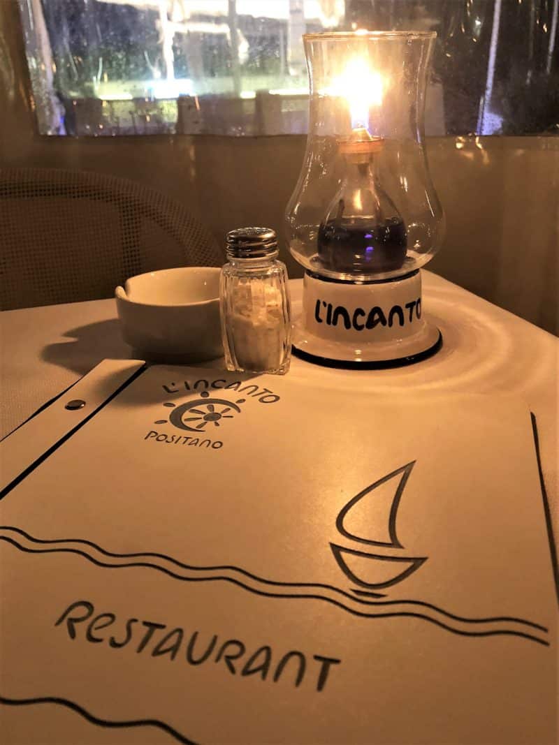 Three Delicious Dining Options in Positano