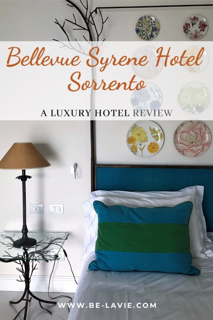 Bellevue Syrene Hotel Sorrento: A luxury Hotel Review