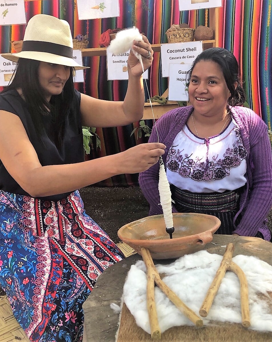Girl Power in San Juan La Laguna, Lake Atitlan, Guatemala