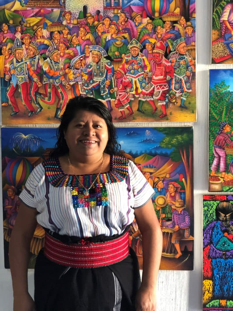 Girl Power in San Juan La Laguna, Lake Atitlan, Guatemala