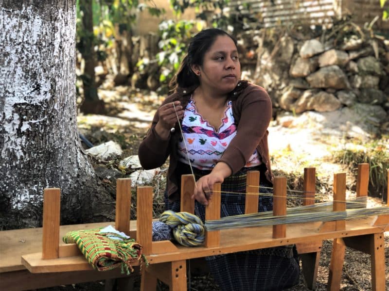 Girl Power in San Juan La Laguna, Lake Atitlan, Guatemala