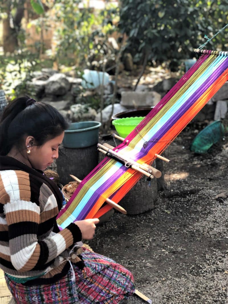 Girl Power in San Juan La Laguna, Lake Atitlan, Guatemala