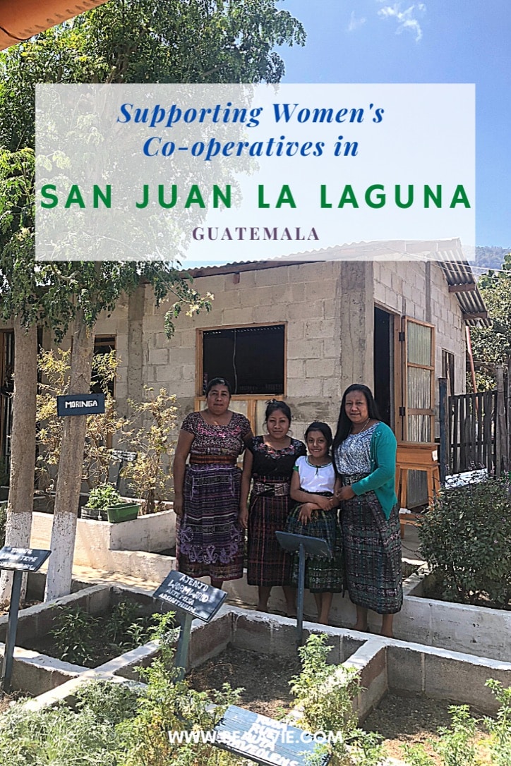 Supporting women's co-operatives in San Juan La Laguna, Guatemala