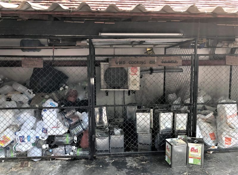 Recycling at Evason Hua HIn