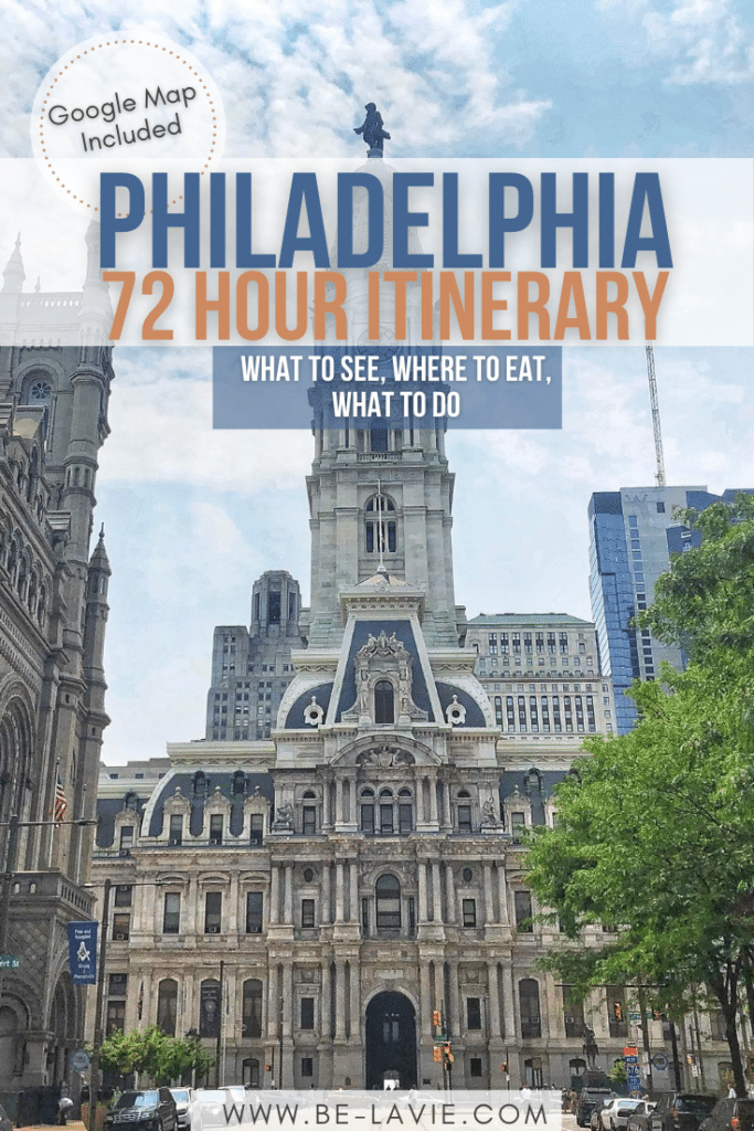 72 Hours in Philadelphia