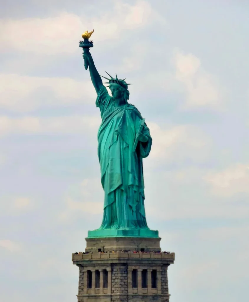 Statue of Liberty close-up, NYC