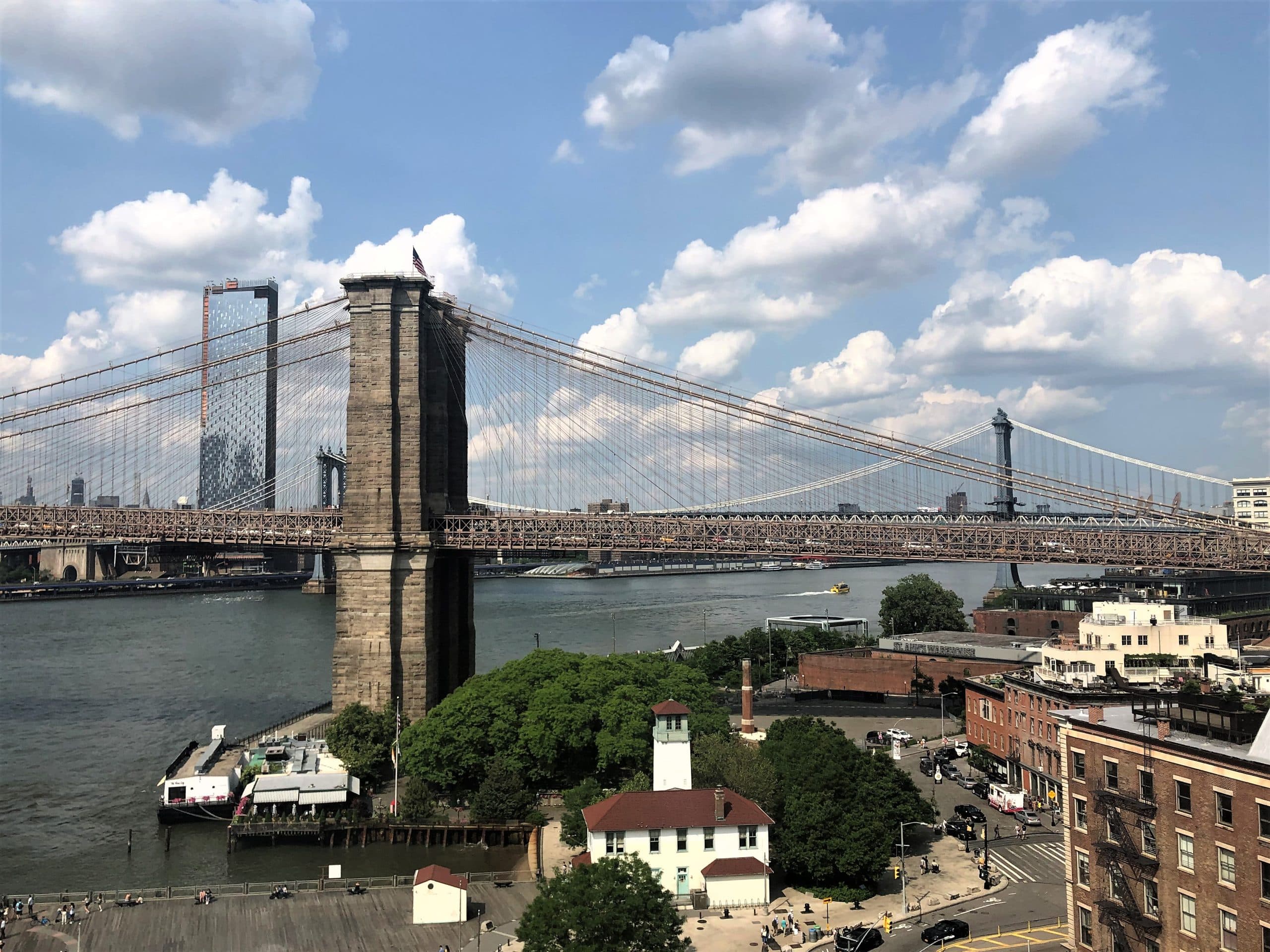 6 Rooftop Bars with Incredible Skylines views of New York City: The 1 Hotel, Brooklyn Bridge