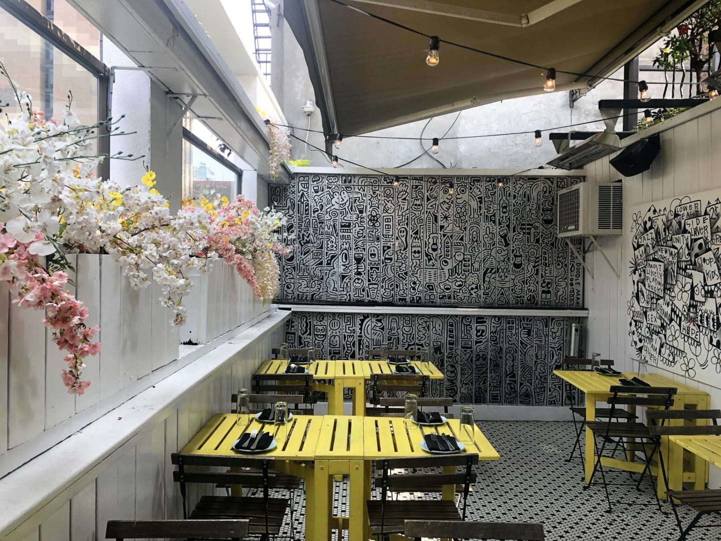 Interiors at Hotel Chantelle, New York City