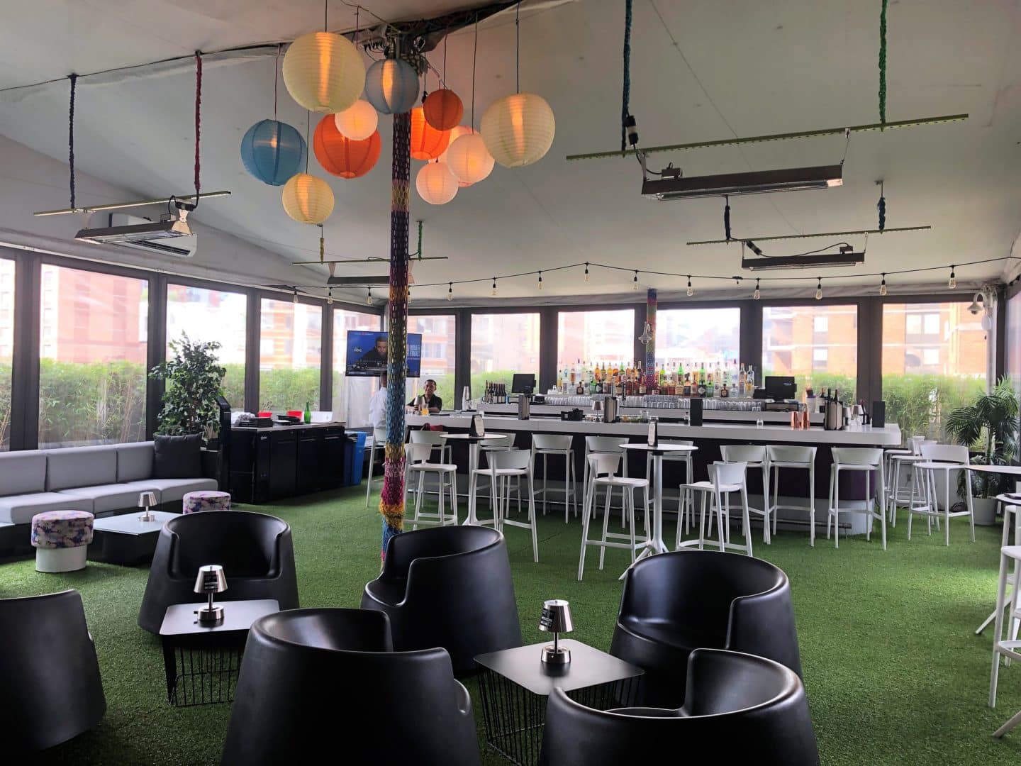 6 Rooftop Bars with Incredible Skylines views of New York City: Yotel Terrace