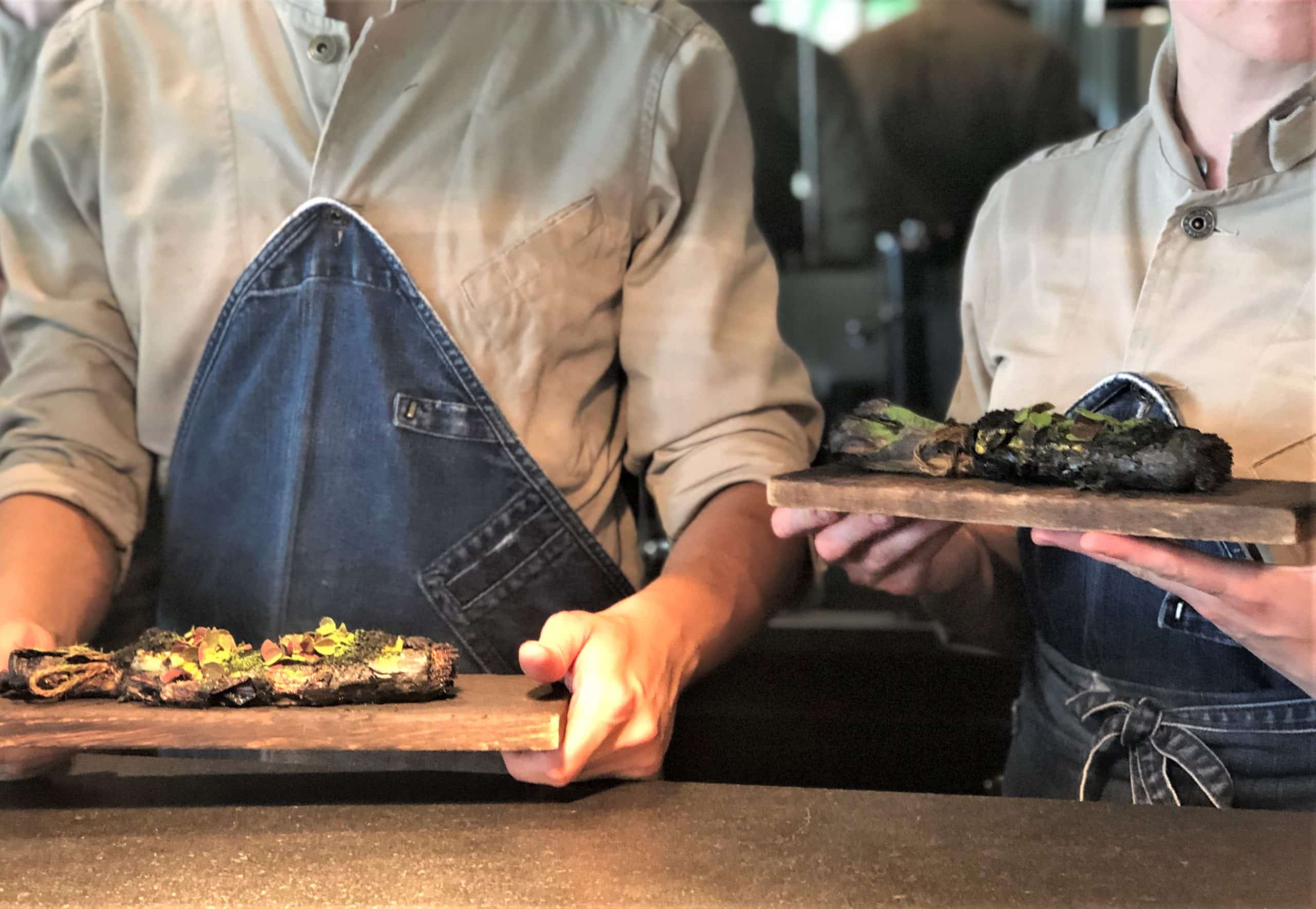 Dining at Noa Chefs Hall, Tallinn