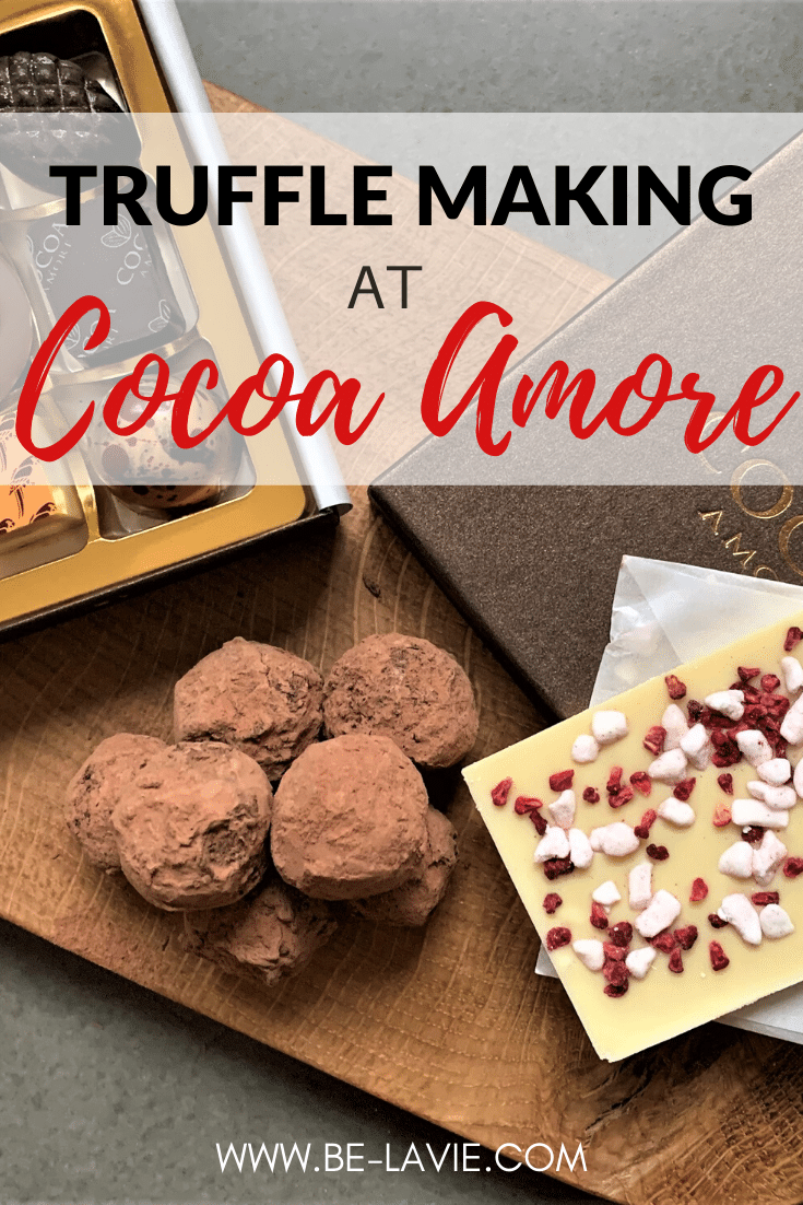 Truffle Making workshop at Cocoa Amore