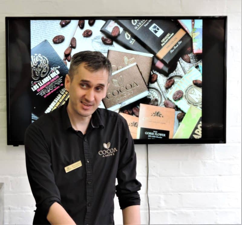 Chocolate Making Workshop at Cocoa Amore, Leicester