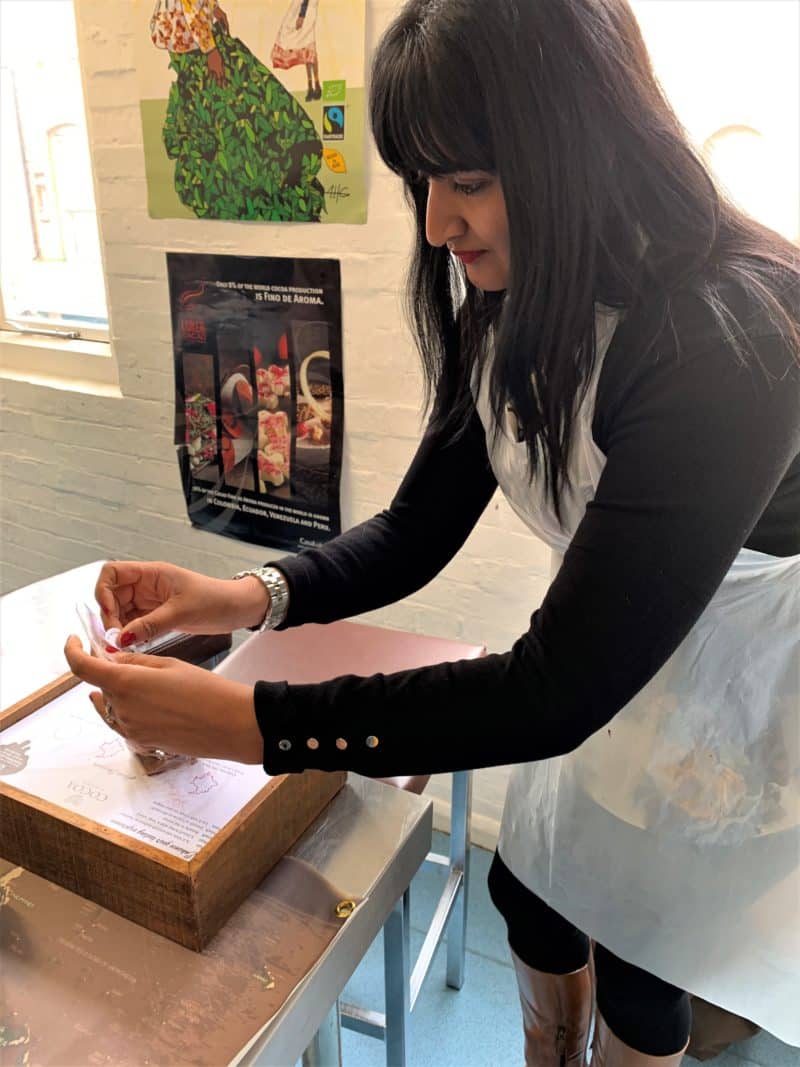 Chocolate Making Workshop at Cocoa Amore, Leicester