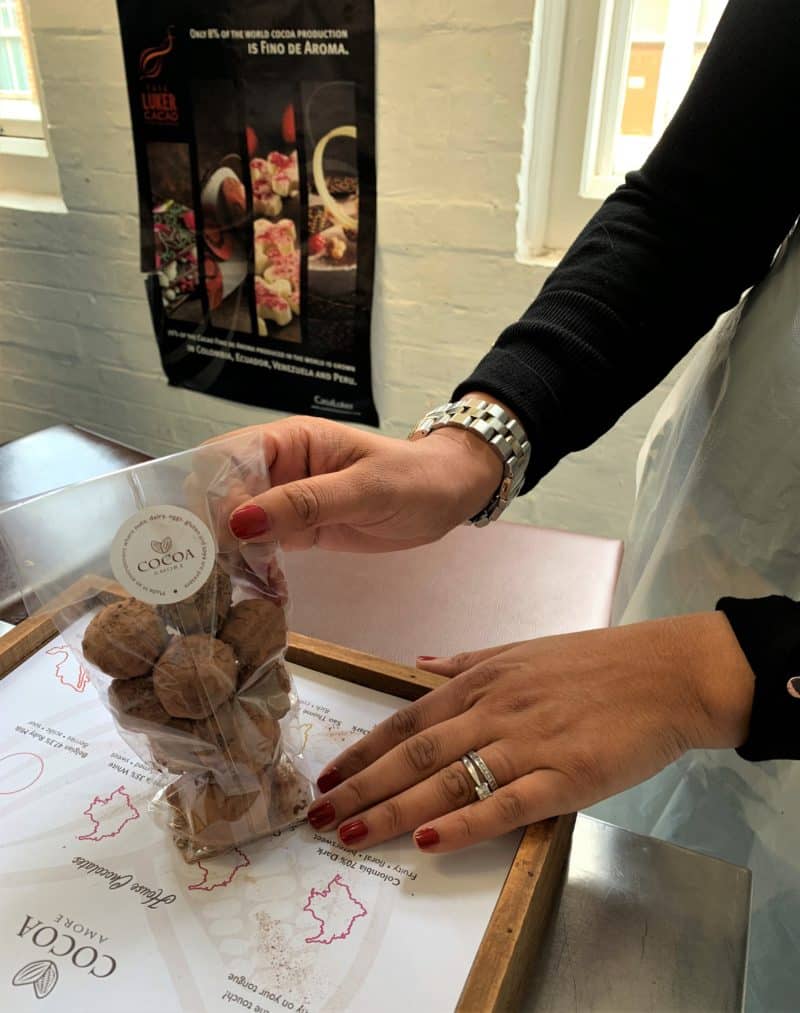 Chocolate Making Workshop at Cocoa Amore, Leicester