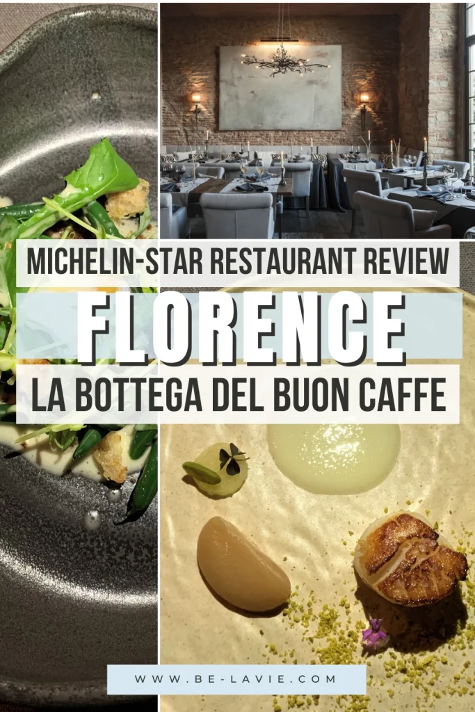 La Bottega del Buon Caffe Pinterest Pin with 3 images overlayed with text