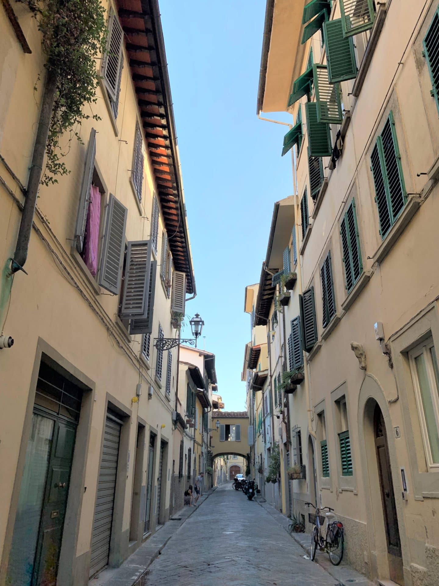  Oltrarno An Artisanal Neighbourhood in Florence: A narrow street in the area