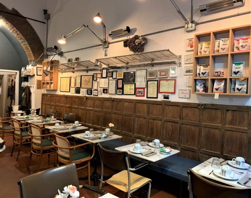  Oltrarno An Artisanal Neighbourhood in Florence: interiors of the Sottarno Commestibili cafe