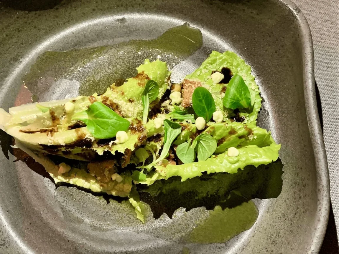 Vegetarian dishes at La Bottega del Buon Caffe, Florence