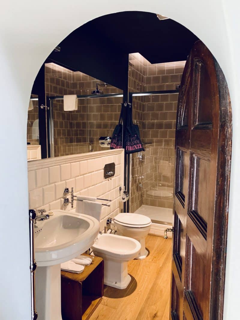 Bathroom view at AdAstra from the door