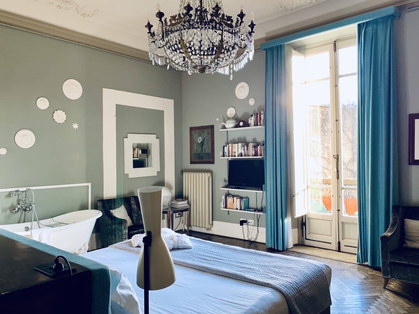 View of AdAstra King Room Suite with balcony