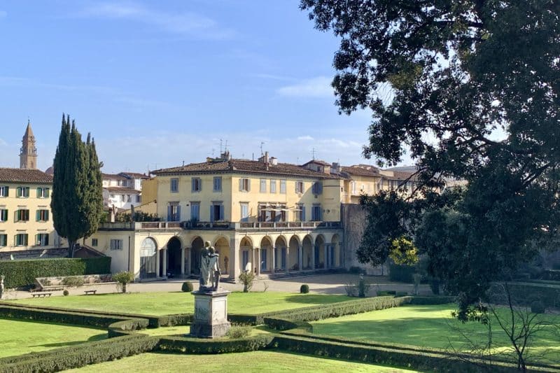 AdAstra Florence: Building exterior from the gardens