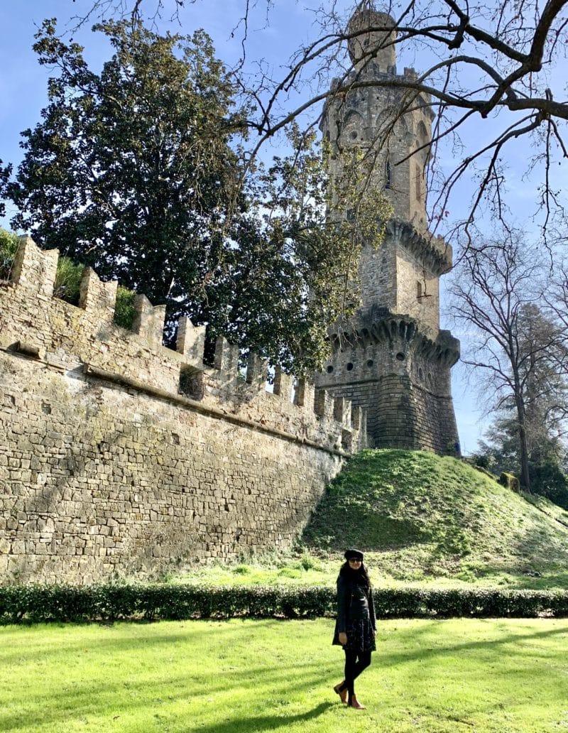Bejal standing infront of The Torrigiani Tower