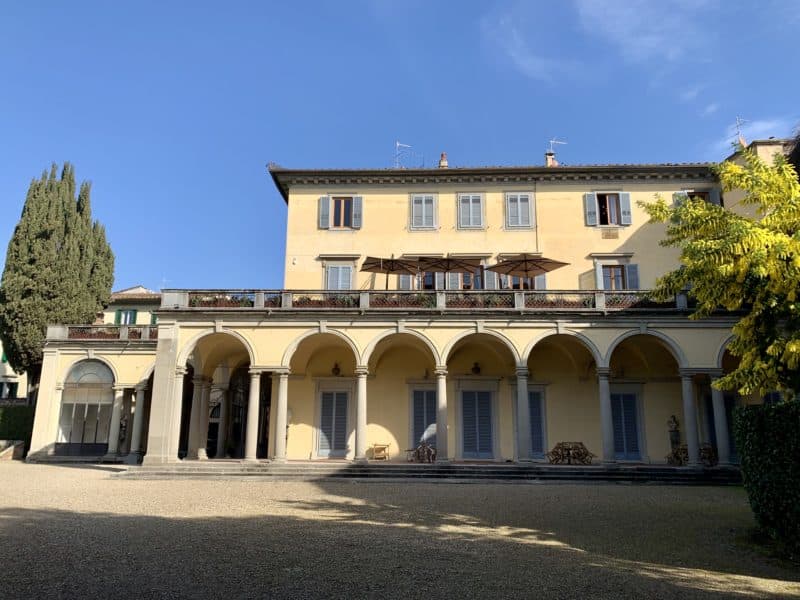 Back and ground floor view of AdAstra Florence.