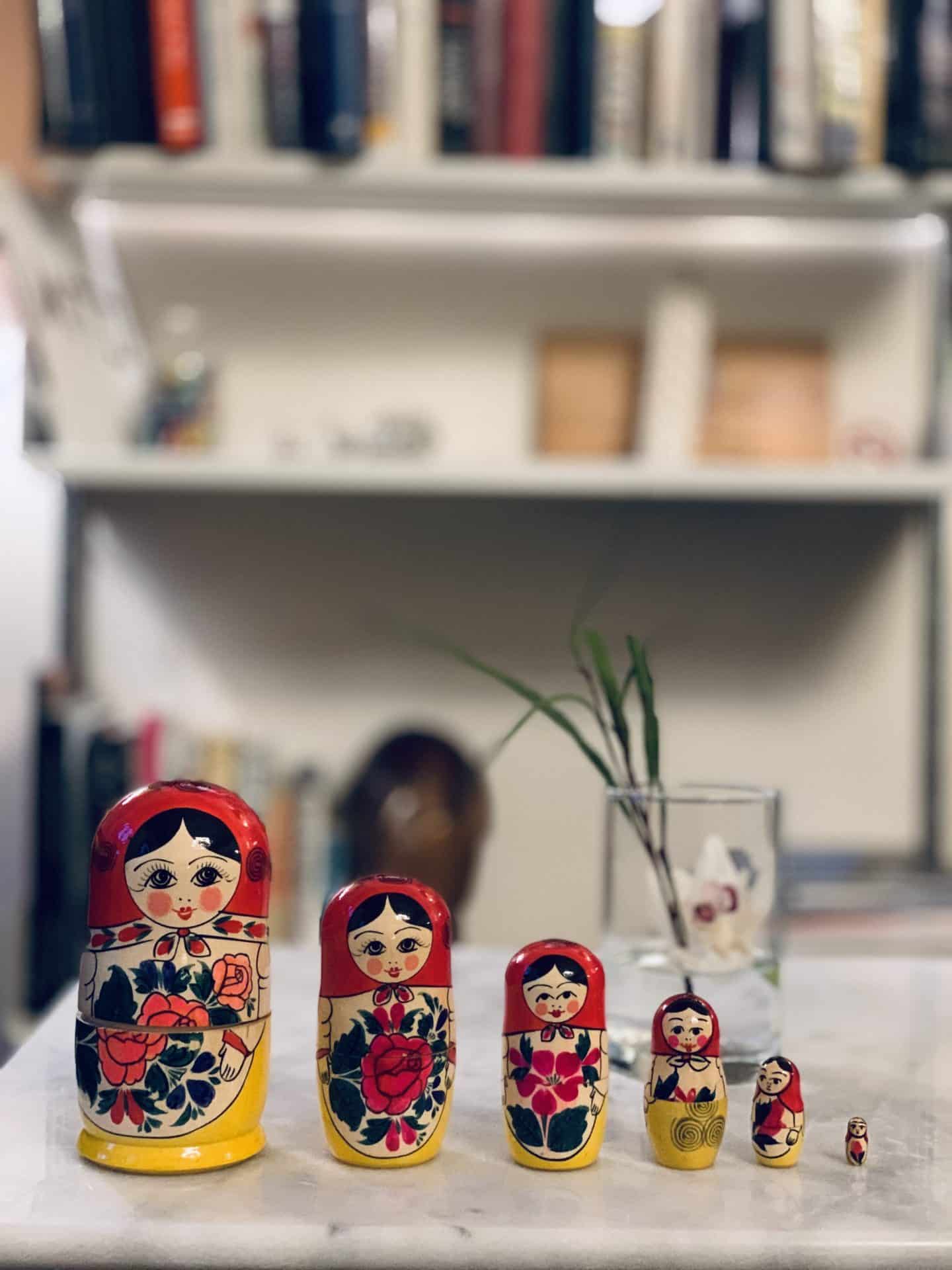 Set of russion dolls