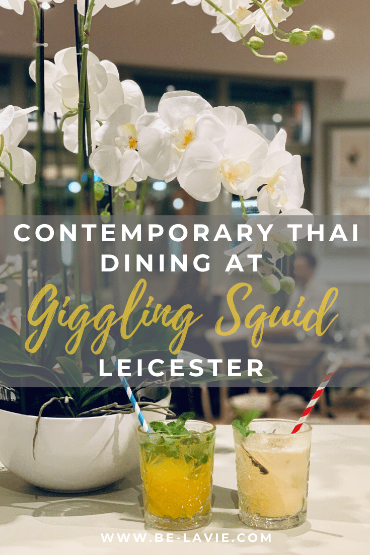 Contemporary Thai Dining at Giggling Squid Leicester