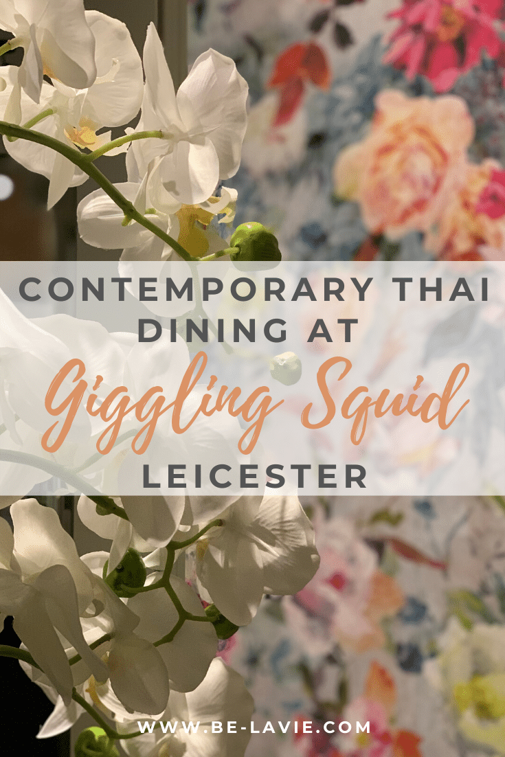 Contemporary Thai Dining at Giggling Squid Leicester