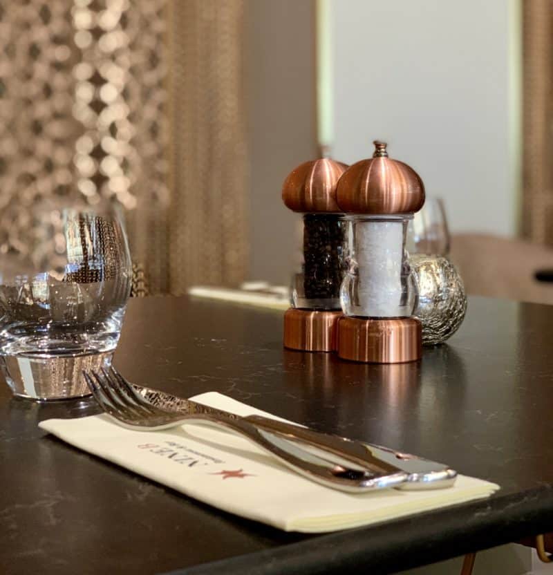 Dining at the NineB Bar & Restaurant