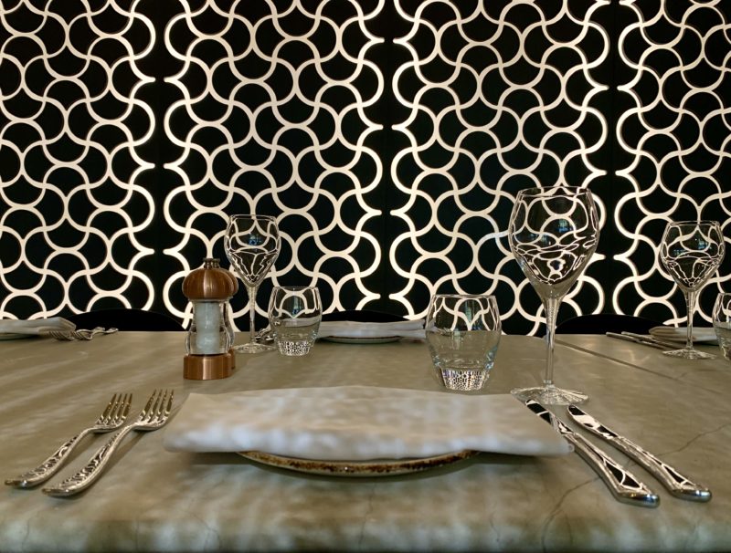 Dining at the NineB Bar & Restaurant