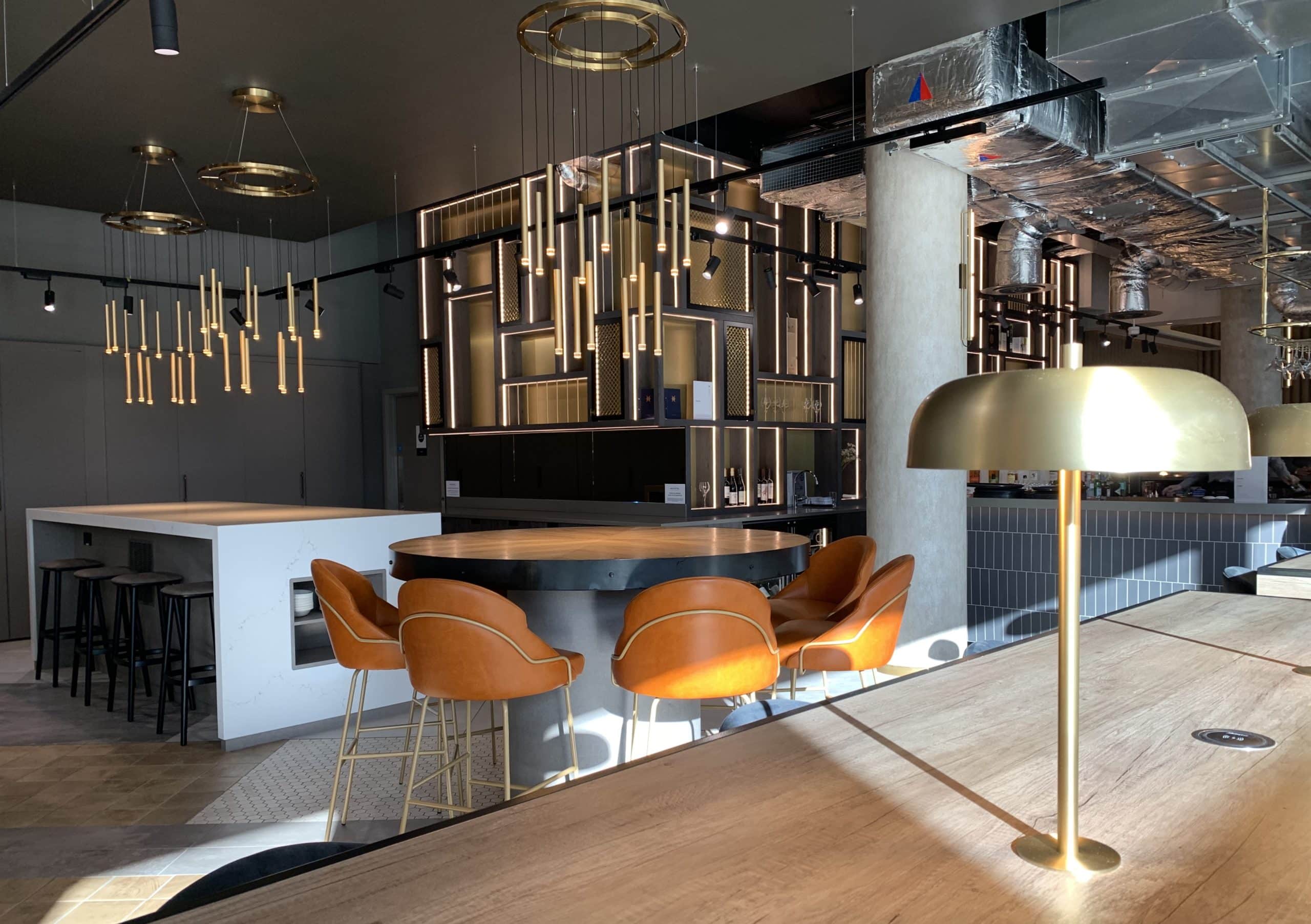 Dining at the NineB Bar & Restaurant