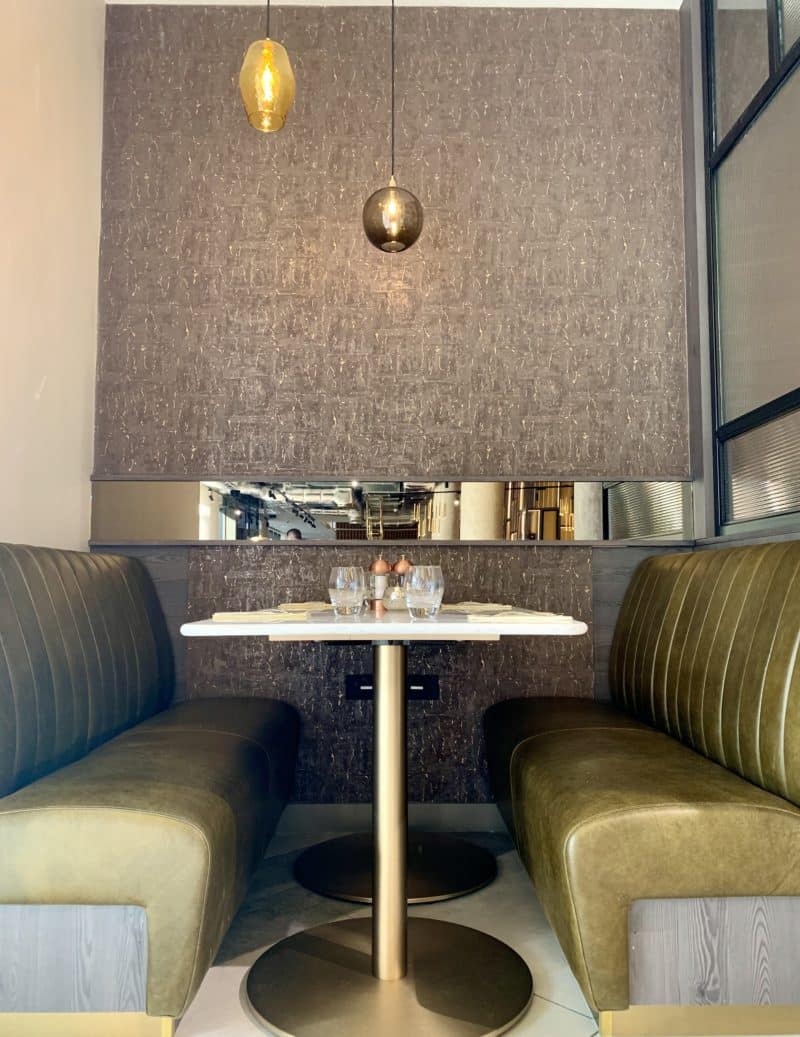 Dining at the NineB Bar & Restaurant