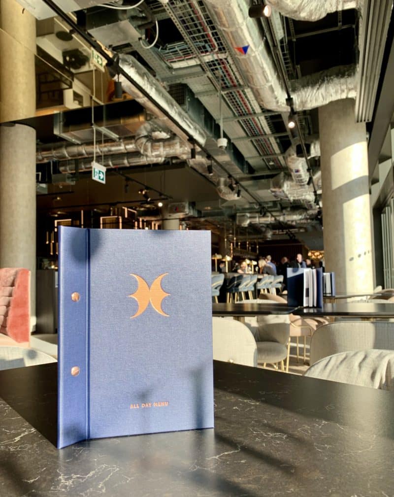 Dining at the NineB Bar & Restaurant