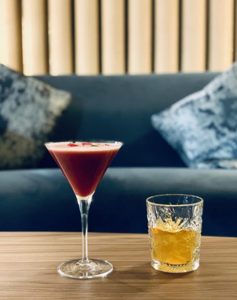 Dining at the NineB Bar & Restaurant